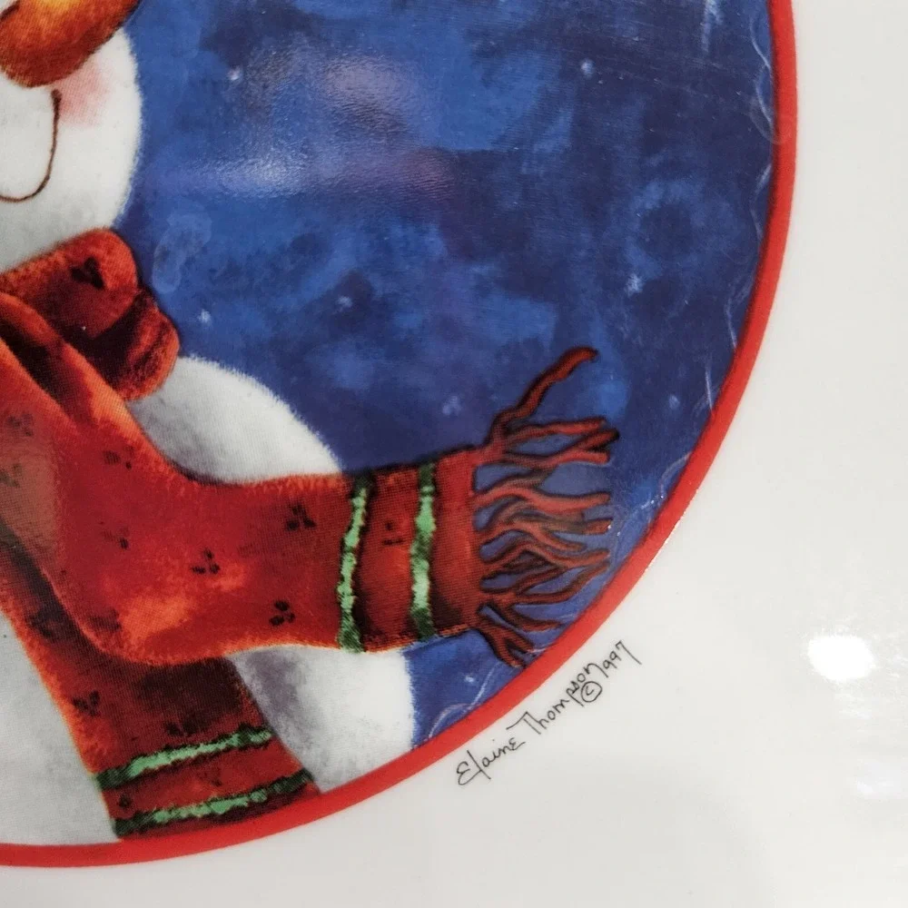 Snowman Rectangular Baking‎ Dish 12